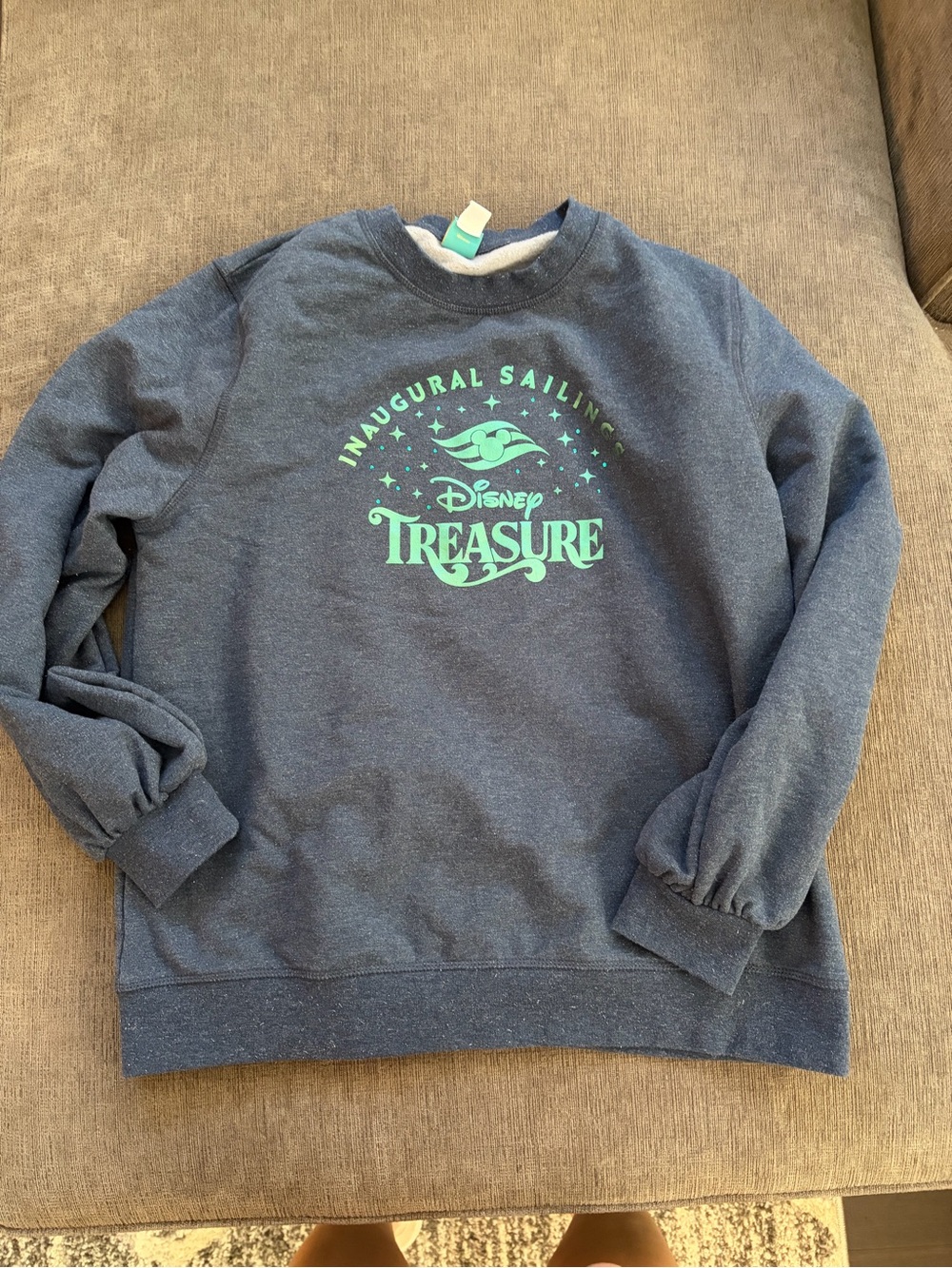 Disney Cruise Line Treasure Inaugural Sailing Sweatshirt